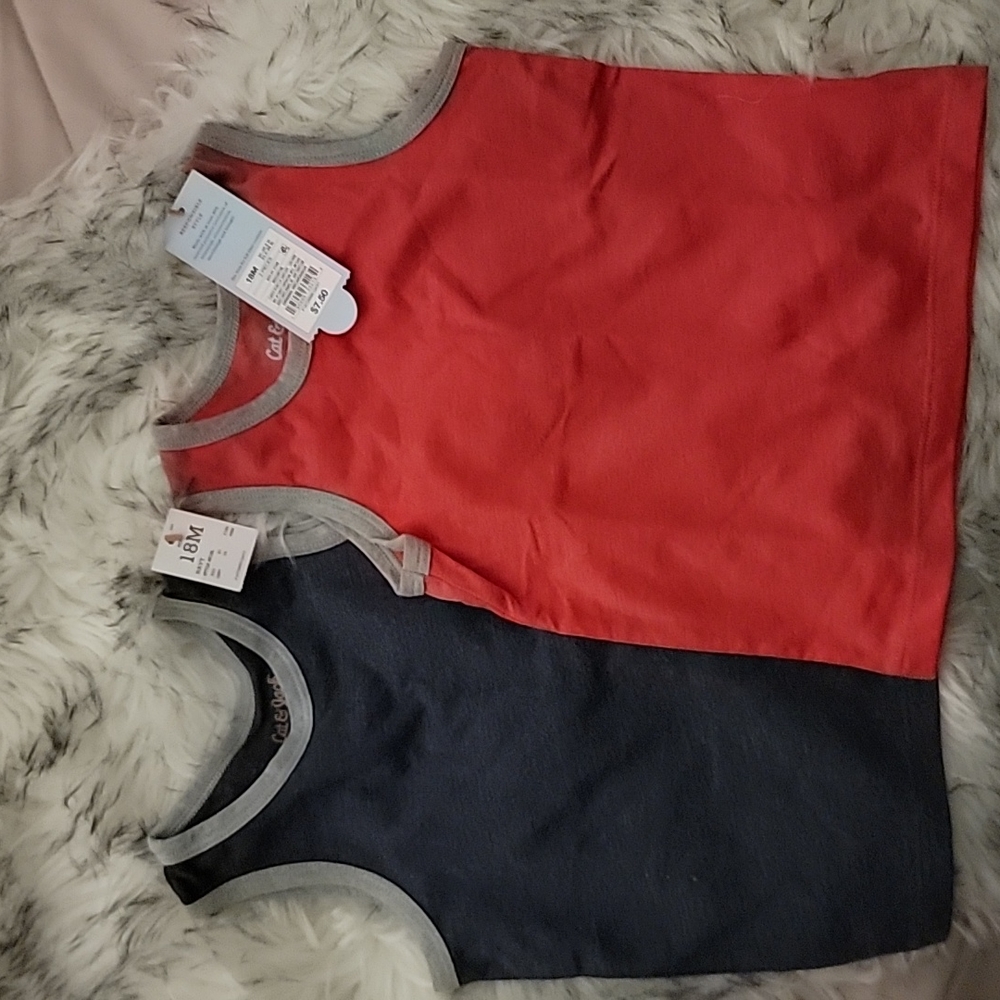 Cat & Jack toddler boy shirts 18m